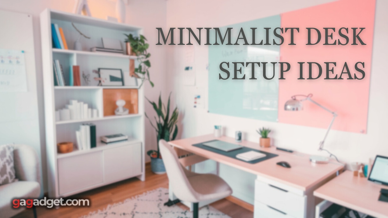 Minimalistische Schreibtischutensilien Minimalistische Schreibtischutensilien
