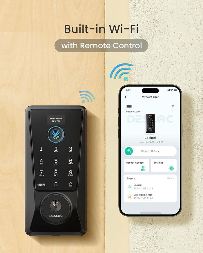 DESLOC D110 Plus Smart Lock Bild 2 DESLOC D110 Plus Smart Lock Bild 2
