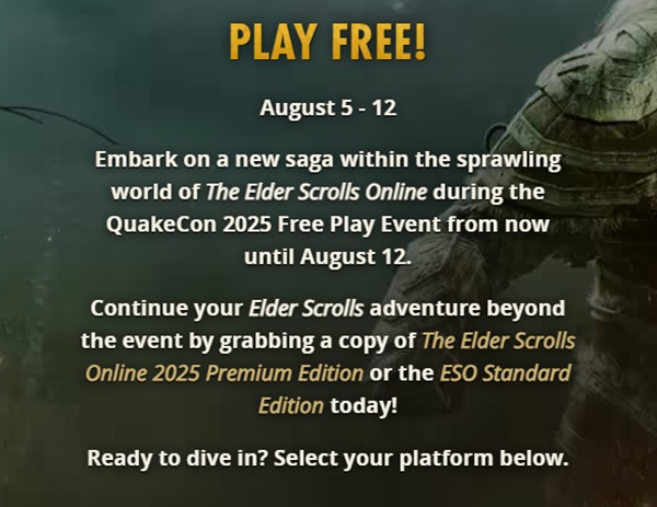 Plakat von The Elder Scrolls Online Plakat von The Elder Scrolls Online