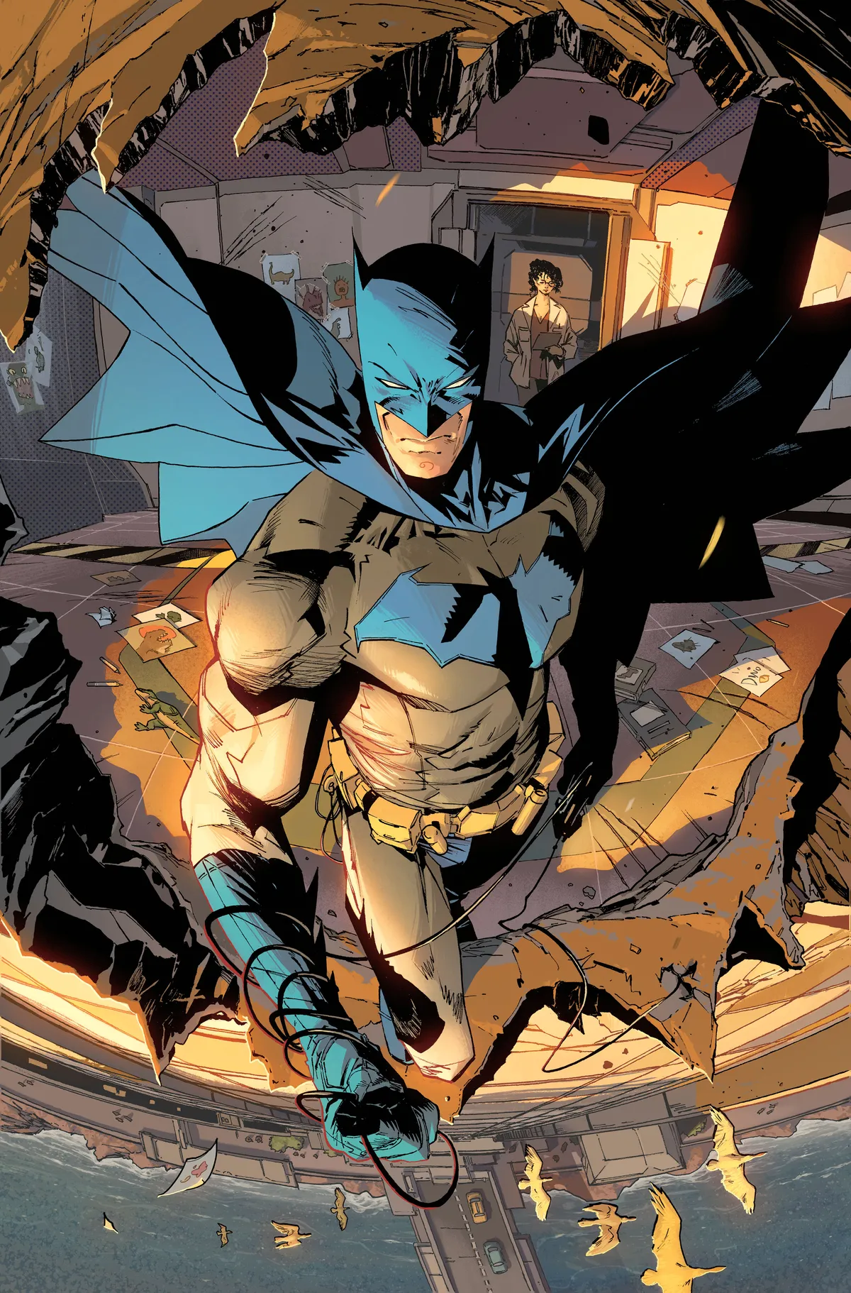 Batman Comic #1 - Klassisches blau-graues Kostüm