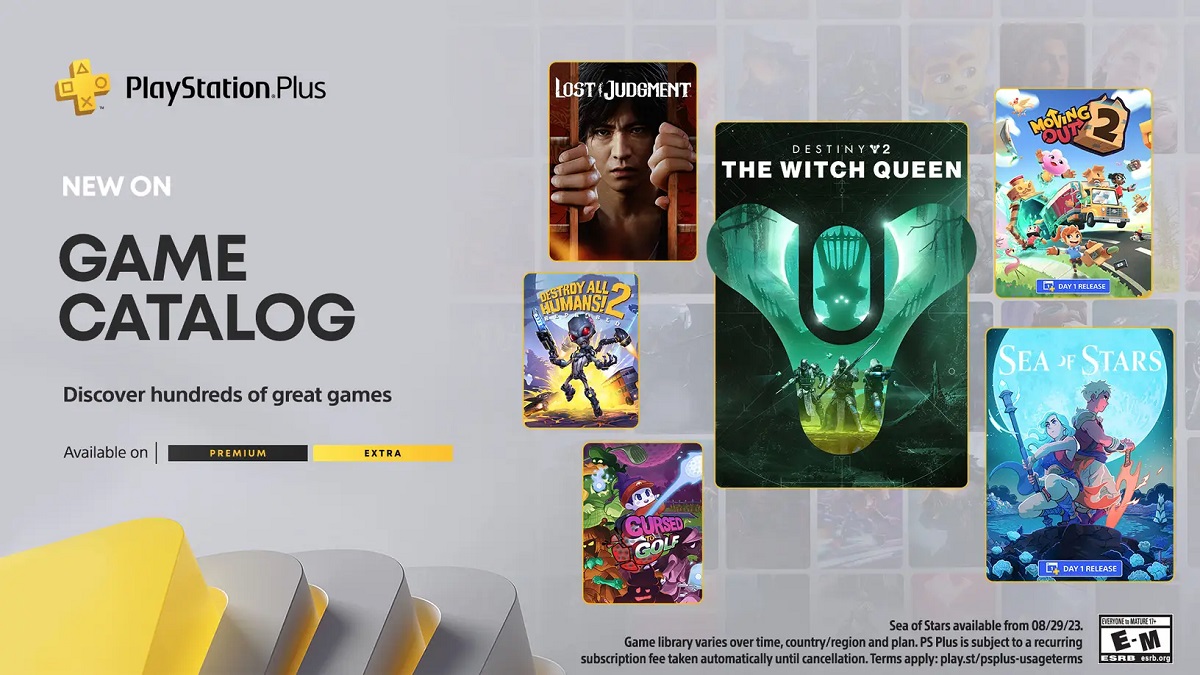 Destiny 2 Add-on, Lost Judgment, Destroy All Humans! 2 und vieles mehr in den PS Plus Extra- und PS Premium-Spielen für Abonnenten von PS Plus Extra und PS Premium im August Destiny 2 Add-on, Lost Judgment, Destroy All Humans! 2 und vieles mehr in den PS Plus Extra- und PS Premium-Spielen für Abonnenten von PS Plus Extra und PS Premium im August