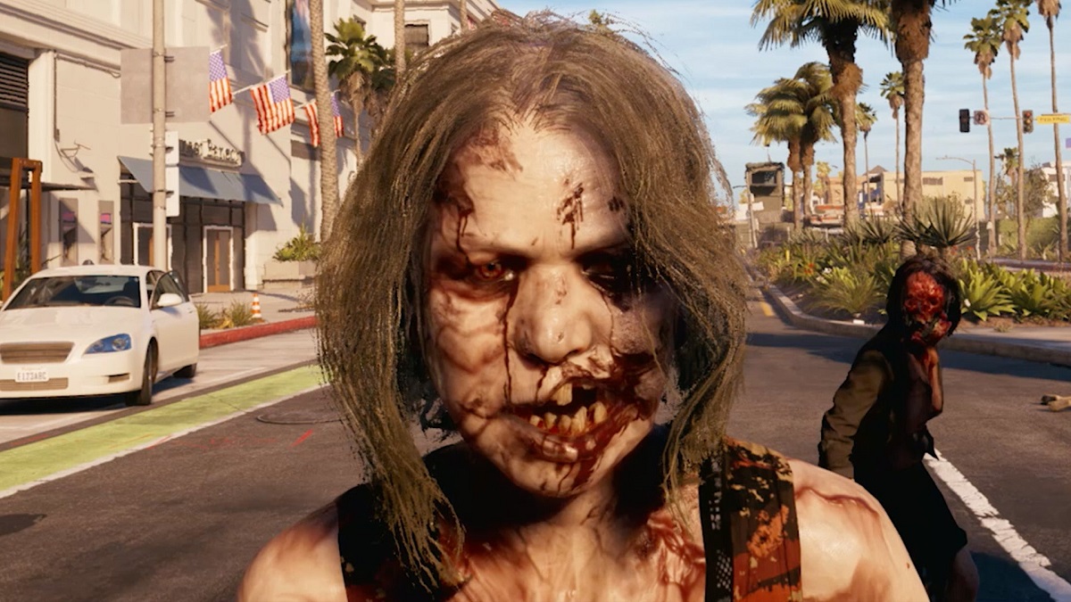 Entdecke die innere Welt eines Zombies! Die Zerstückelung der lebenden Toten in Dead Island 2 wird dank des FLESH-Systems farbenfroh, realistisch und abwechslungsreich sein Entdecke die innere Welt eines Zombies! Die Zerstückelung der lebenden Toten in Dead Island 2 wird dank des FLESH-Systems farbenfroh, realistisch und abwechslungsreich sein