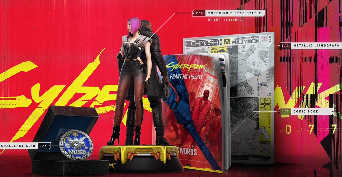 Die Secret Agent Gear Collection ist der Traum eines jeden Fans! CD Projekt kündigte das Phantom Liberty-Sammel-Erweiterungspaket für Cyberpunk 2077 an. Die Secret Agent Gear Collection ist der Traum eines jeden Fans! CD Projekt kündigte das Phantom Liberty-Sammel-Erweiterungspaket für Cyberpunk 2077 an.