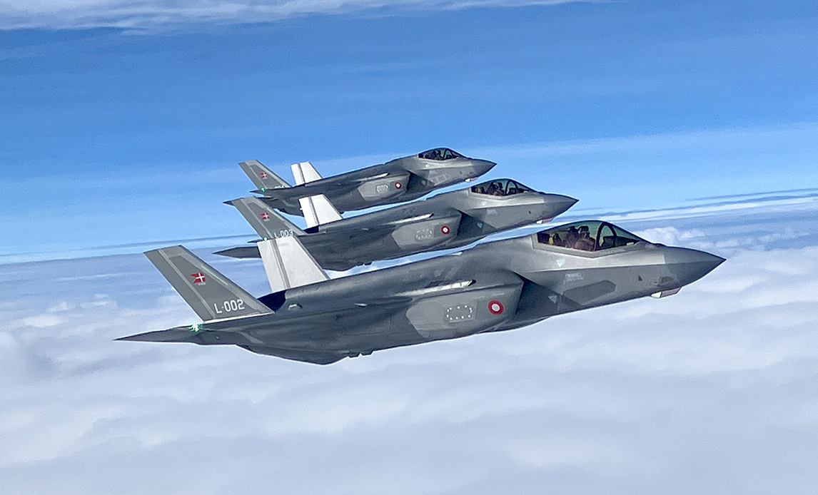 F-35A. Illustration des dänischen Verteidigungsministeriums F-35A. Illustration des dänischen Verteidigungsministeriums