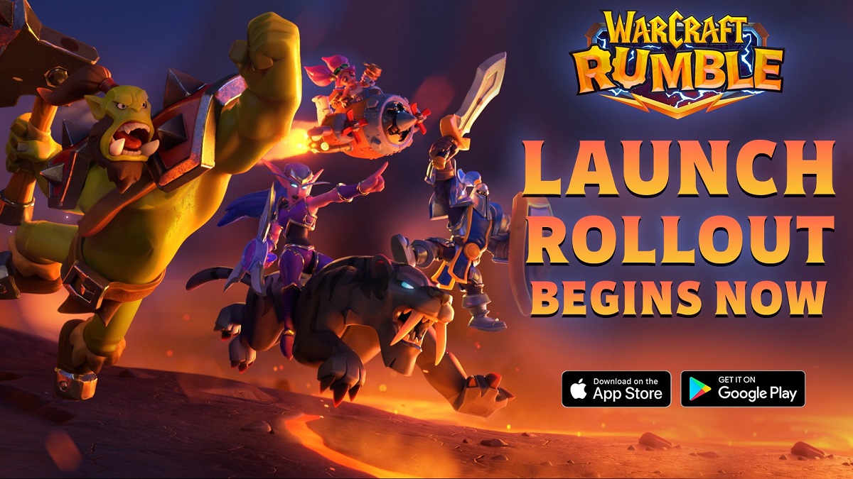 Die Veröffentlichung des bedingt kostenlosen Handyspiels Warcraft Rumble hat stattgefunden - es ist bereits im App Store und bei Google Play erhältlich