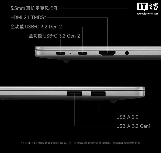Ports des Redmi Book 14