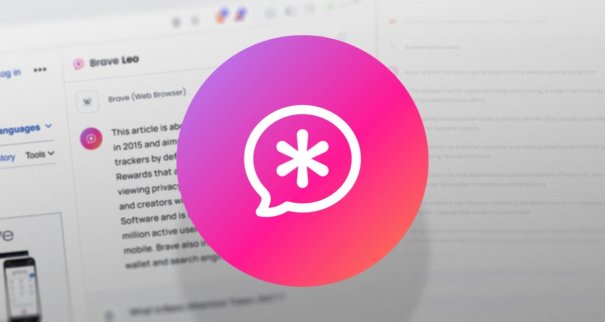 Brave bringt seinen eigenen anonymen KI-Chatbot namens Leo auf den Markt Brave bringt seinen eigenen anonymen KI-Chatbot namens Leo auf den Markt