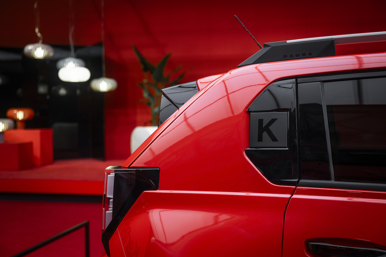 Innenraum des Fiat Grande Panda Kartell Innenraum des Fiat Grande Panda Kartell