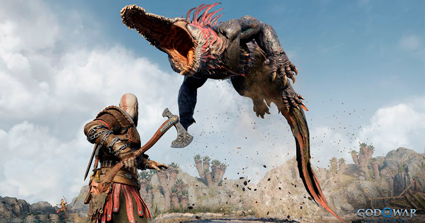 Die Entwickler von God of War: Ragnarok enthüllten das Kampfsystem, neue Gegner, Kratos' Macht und Atreus' neue Kampffähigkeiten Die Entwickler von God of War: Ragnarok enthüllten das Kampfsystem, neue Gegner, Kratos' Macht und Atreus' neue Kampffähigkeiten