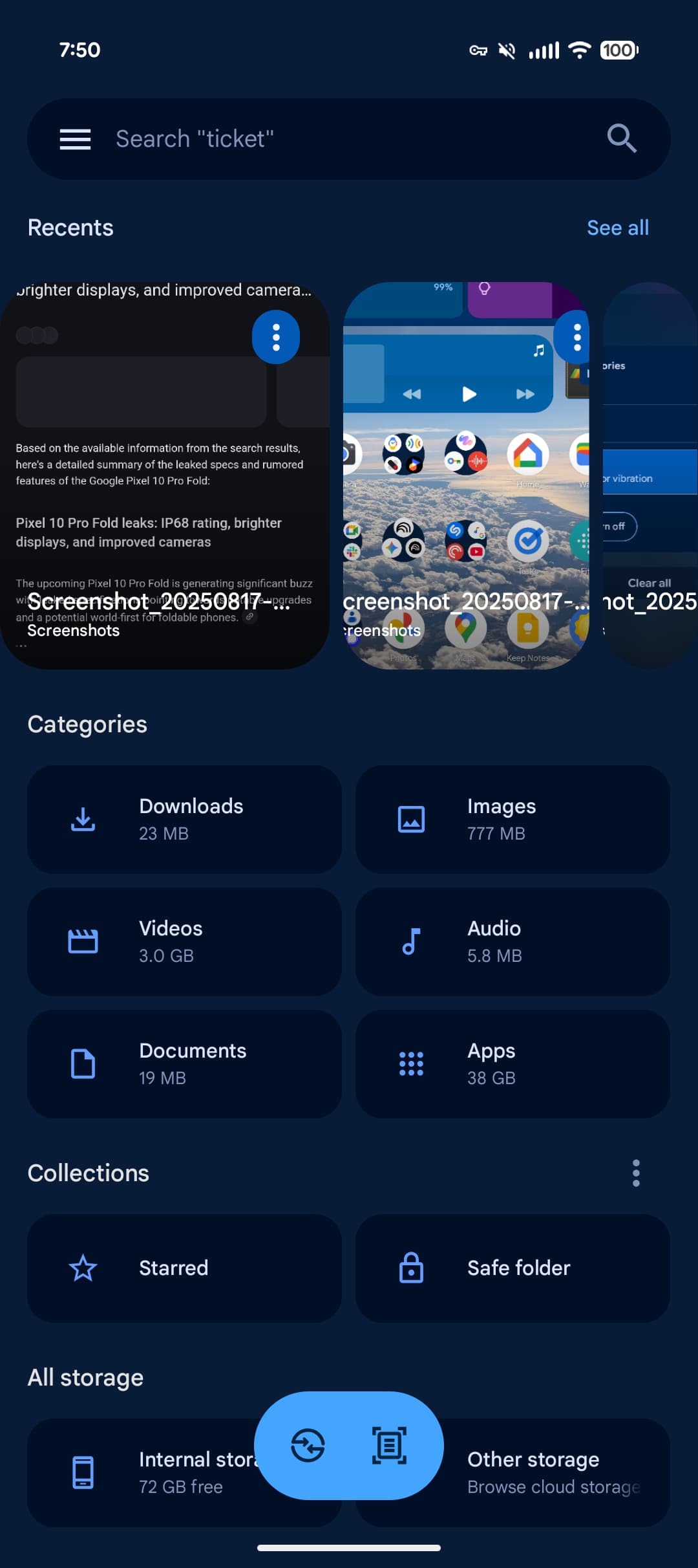 Files by Google - Material 3 Expressive Interface 1 Files by Google - Material 3 Expressive Interface 1