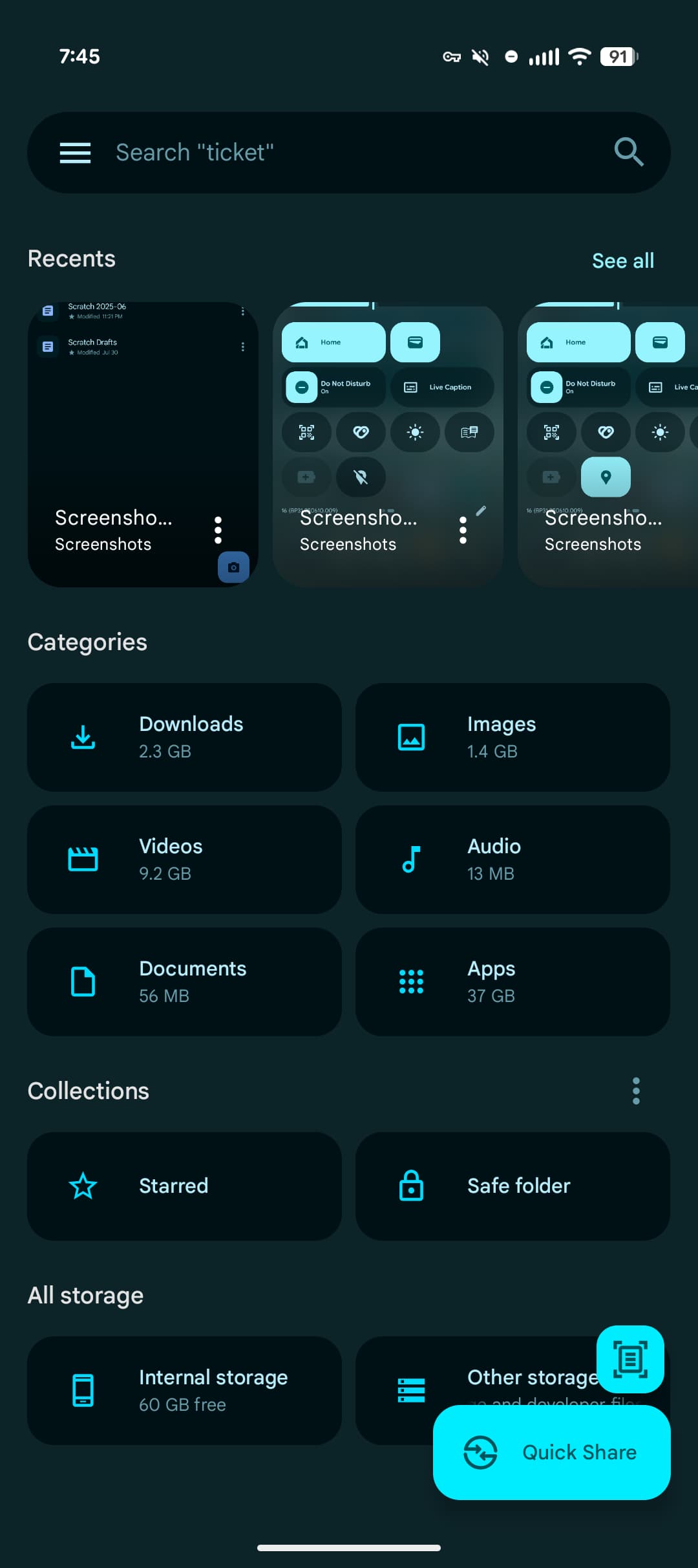 Files by Google - Material You Interface 1 Files by Google - Material You Interface 1