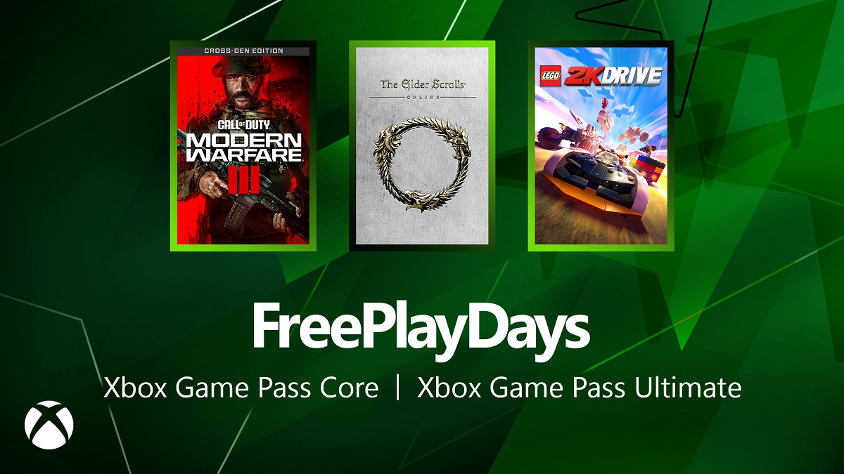 Call of Duty MW3, TES Online und LEGO 2k Drive sind für Xbox Ecosystem-Nutzer im Rahmen der Free Play Days verfügbar Call of Duty MW3, TES Online und LEGO 2k Drive sind für Xbox Ecosystem-Nutzer im Rahmen der Free Play Days verfügbar