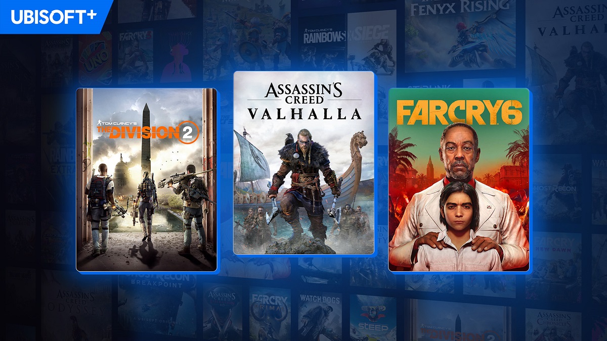Ubisoft+ ist ab sofort auf Xbox One und Xbox Series Konsolen verfügbar. Für nur 15 Dollar im Monat erhalten die Spieler 65 Spiele aus dem Katalog des französischen Publishers Ubisoft+ ist ab sofort auf Xbox One und Xbox Series Konsolen verfügbar. Für nur 15 Dollar im Monat erhalten die Spieler 65 Spiele aus dem Katalog des französischen Publishers