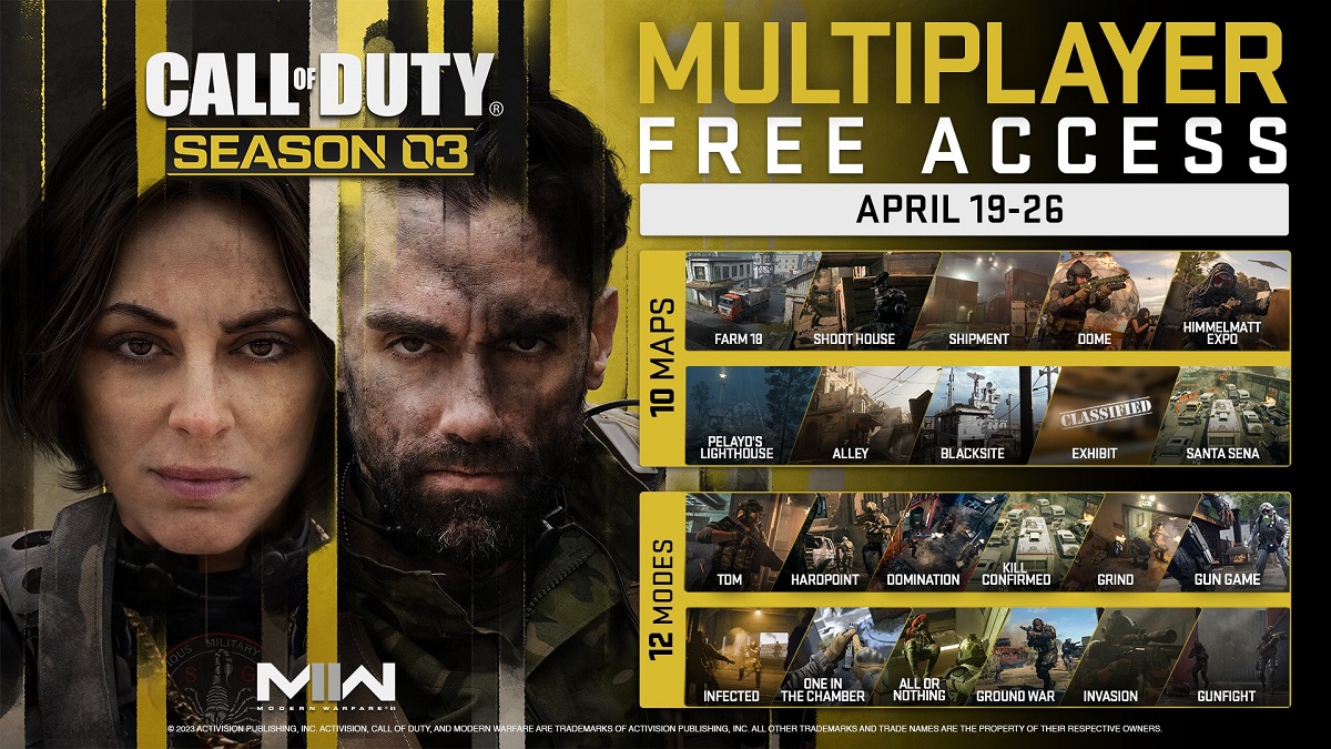 Rufen Sie Ihre Freunde an! Kostenlose Multiplayer-Woche beginnt heute in Call of Duty: Modern Warfare 2 Rufen Sie Ihre Freunde an! Kostenlose Multiplayer-Woche beginnt heute in Call of Duty: Modern Warfare 2