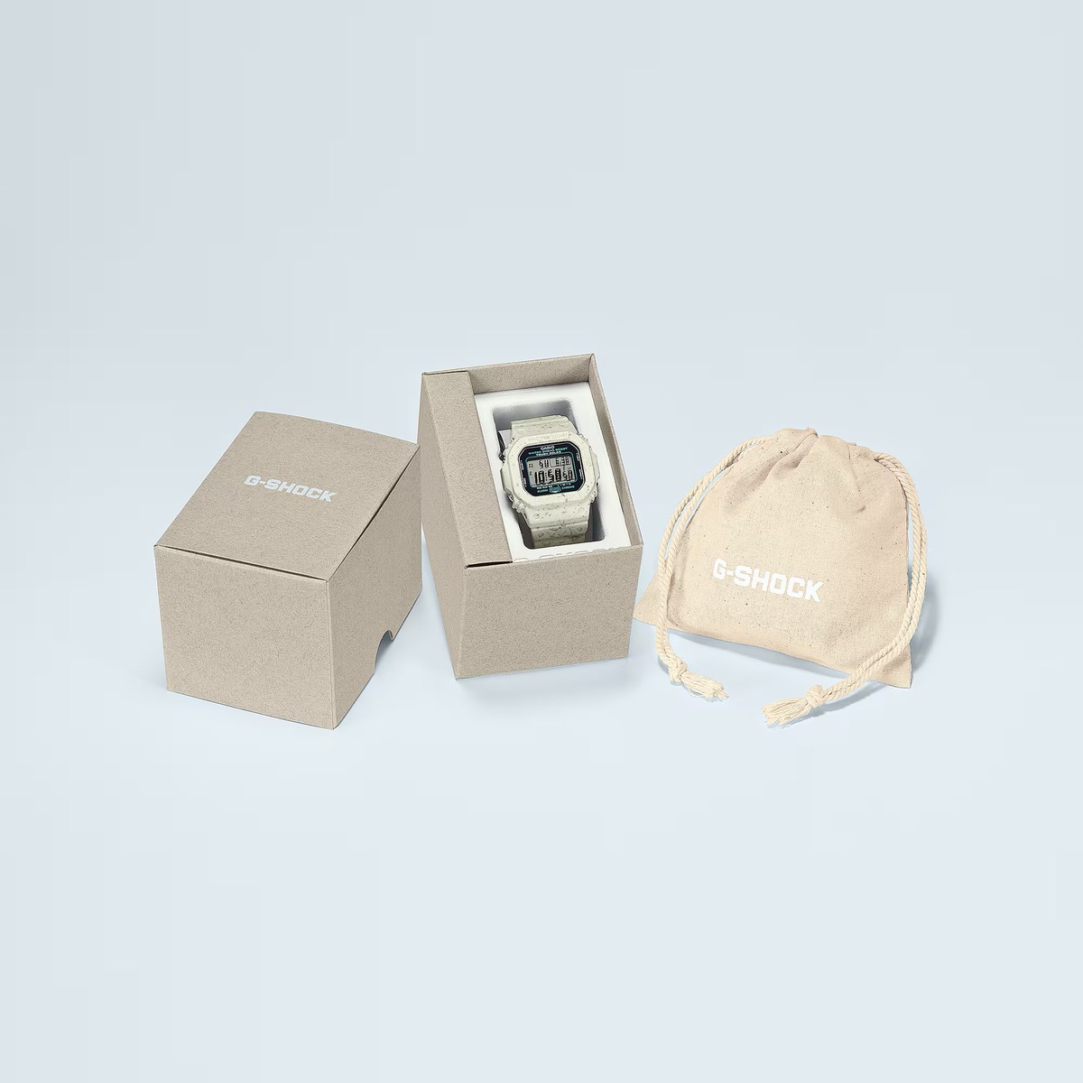 Verpackung des G-Shock G-5600BG-5 Verpackung des G-Shock G-5600BG-5