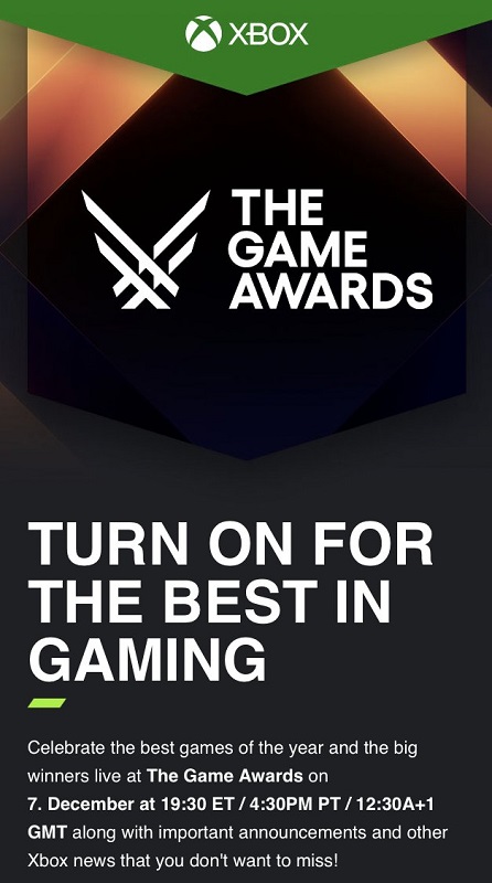 Microsoft hat offiziell angekündigt, dass es an der The Game Awards 2023 Show teilnehmen wird und bereitet einige coole Ankündigungen vor-2