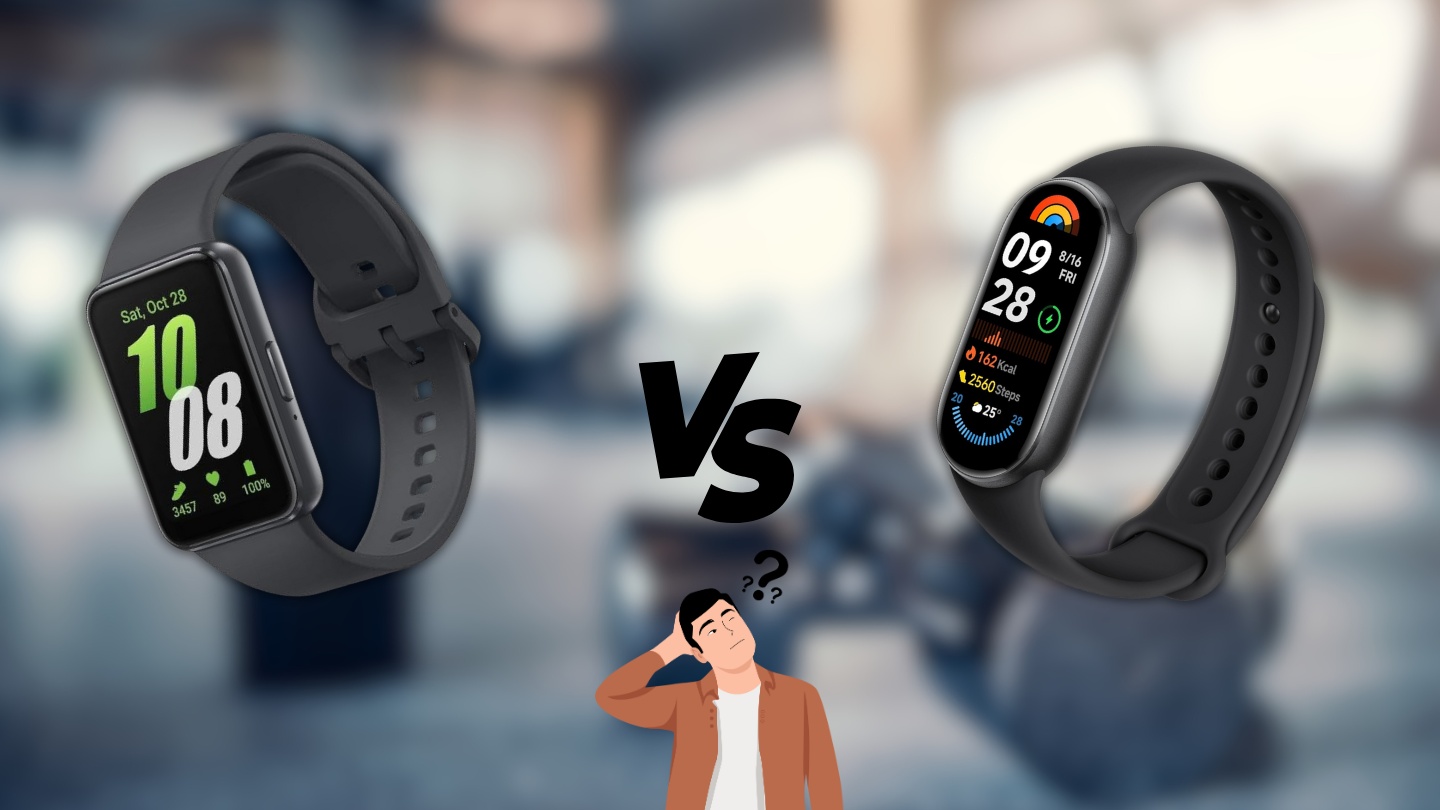 Galaxy Fit 3 gegen Band 9