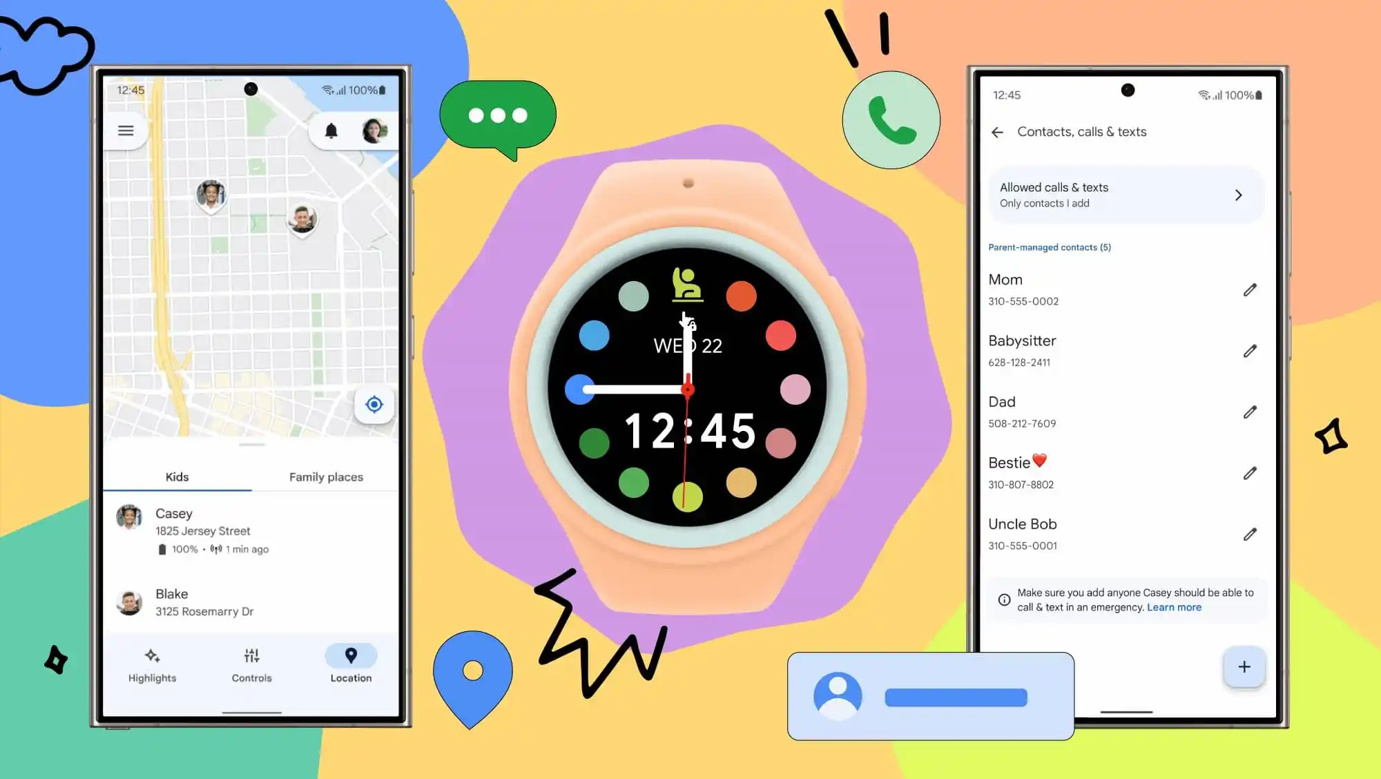 Galaxy Watch für Kinder Family Link 3