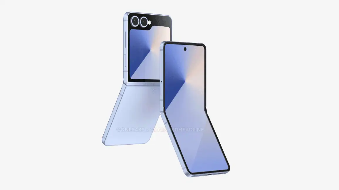 Samsung Galaxy Flip7 CAD-Rendering 3 Samsung Galaxy Flip7 CAD-Rendering 3