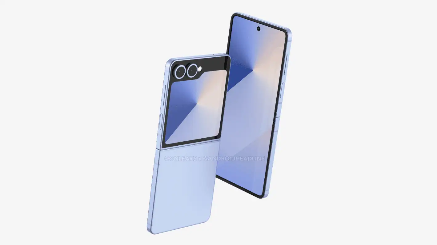 Samsung Galaxy Flip7 CAD-Rendering 4 Samsung Galaxy Flip7 CAD-Rendering 4