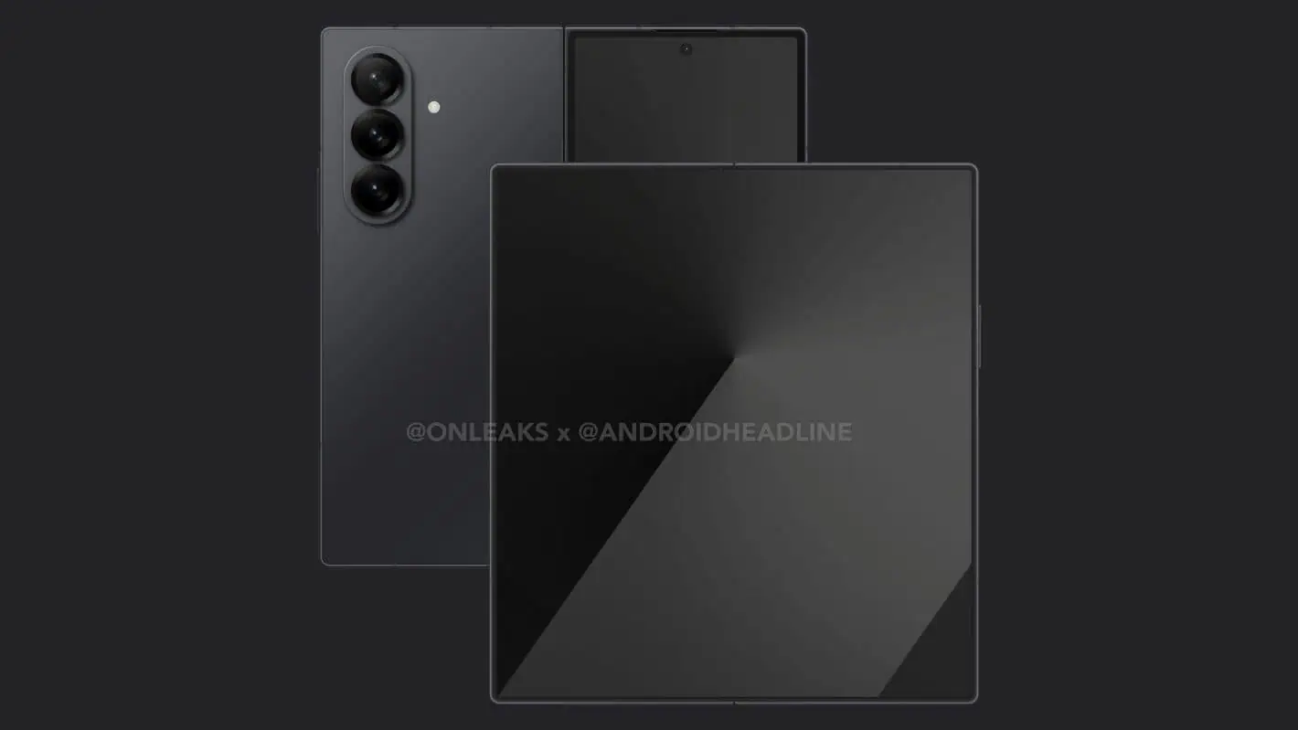 Samsung Galaxy Z Fold 7 - Rendering 1 Samsung Galaxy Z Fold 7 - Rendering 1