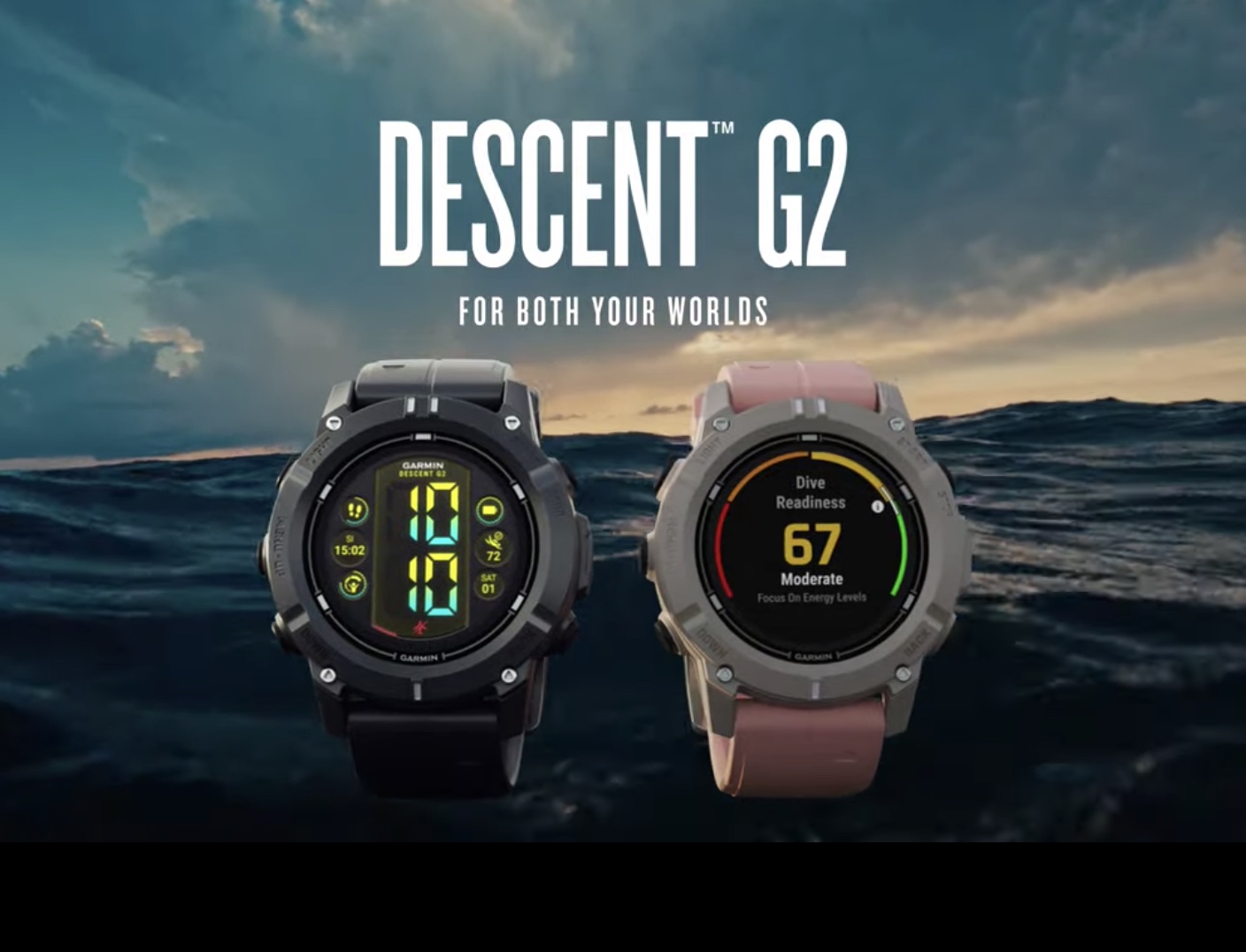 Garmin Descent G2 mit Live-Monitor