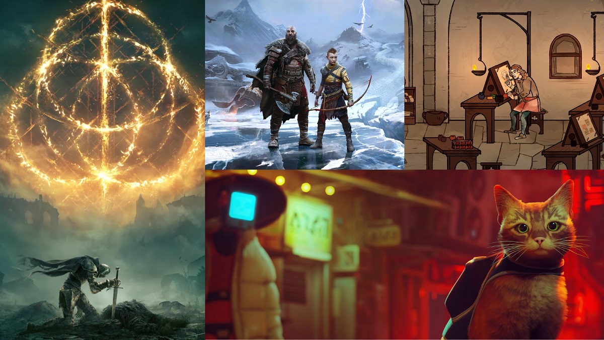 Elden Ring, Stray und God of War: Ragnarök sind die Top-Anwärter für die professionellen GDC Awards