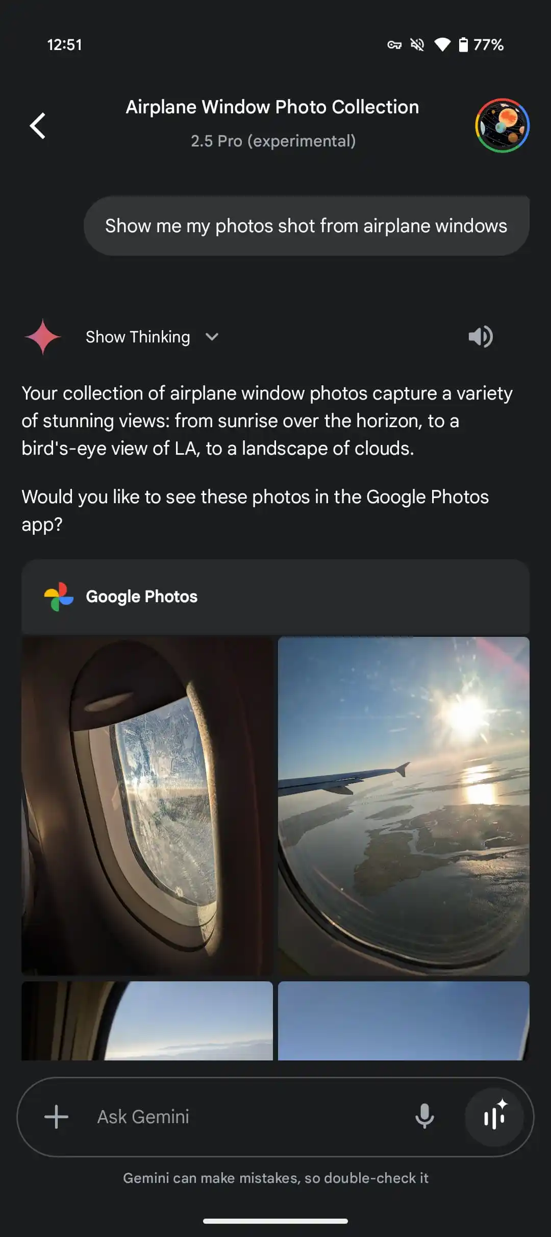 Bild der Gemini-Integration mit Google Fotos 4 Bild der Gemini-Integration mit Google Fotos 4