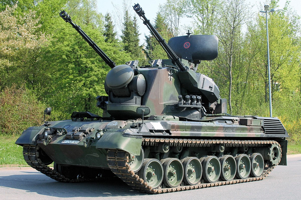 Gepard-System Das Gepard-System. Illustration aus Wikipedia