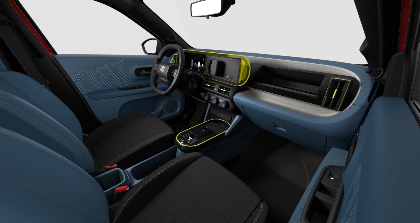 Innenraum des Fiat Grande Panda Innenraum des Fiat Grande Panda