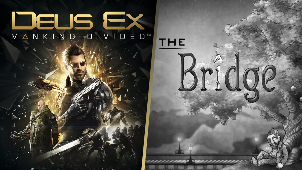 Ein Angebot, das man nur schwer ablehnen kann: EGS verschenkt Deus Ex: Mankind Divided und das Puzzlespiel The Bridge Ein Angebot, das man nur schwer ablehnen kann: EGS verschenkt Deus Ex: Mankind Divided und das Puzzlespiel The Bridge