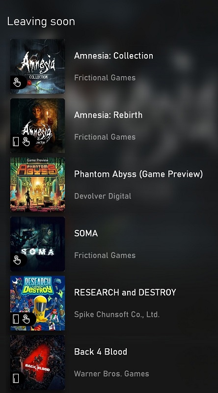 Amnesia: Rebirth, Soma, Back 4 Blood und drei weitere Spiele werden im April aus dem Game Pass Katalog entfernt-2 Amnesia: Rebirth, Soma, Back 4 Blood und drei weitere Spiele werden im April aus dem Game Pass Katalog entfernt-2
