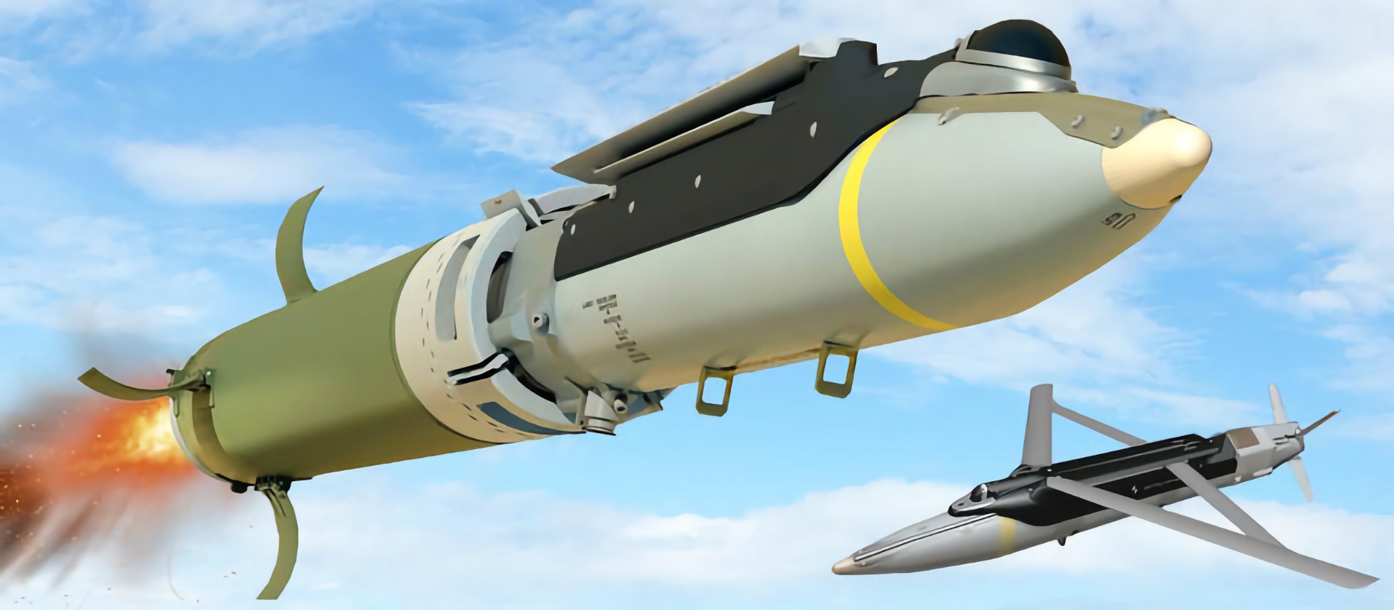 Die USA haben der Ukraine GLSDB-Raketenbomben für HIMARS und M270 mit einer Zielreichweite von bis zu 150 km geliefert. Die USA haben der Ukraine GLSDB-Raketenbomben für HIMARS und M270 mit einer Zielreichweite von bis zu 150 km geliefert.