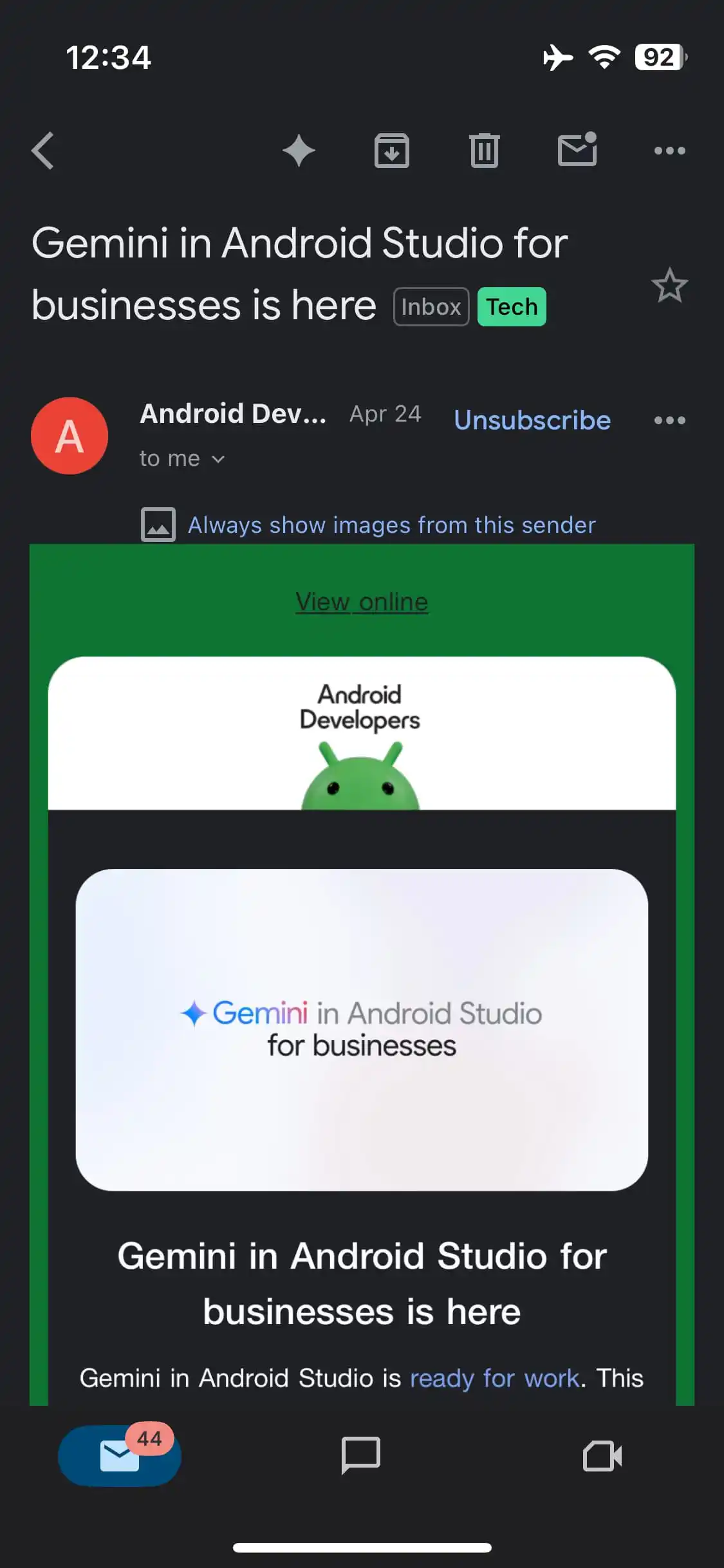 Aktualisiertes Aussehen von Google Mail für das iPhone Aktualisiertes Aussehen von Google Mail für das iPhone