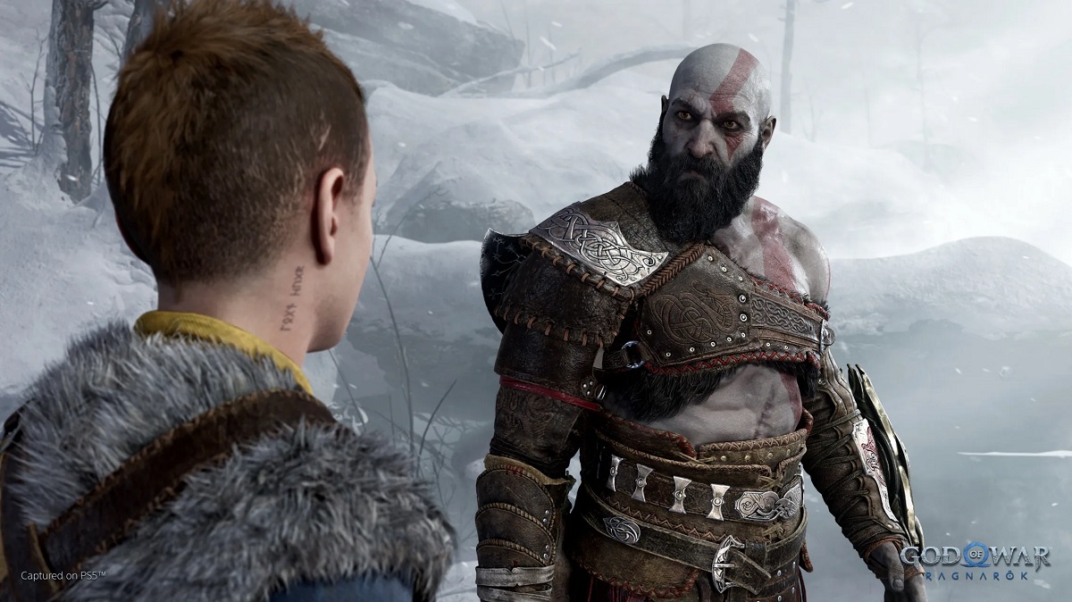 Kratos' Tortur nimmt kein Ende: God of War Ragnarok bietet einen neuen Spiel+ Modus mit erhöhtem Schwierigkeitsgrad und einem Schwarz-Weiß-Filter Kratos' Tortur nimmt kein Ende: God of War Ragnarok bietet einen neuen Spiel+ Modus mit erhöhtem Schwierigkeitsgrad und einem Schwarz-Weiß-Filter