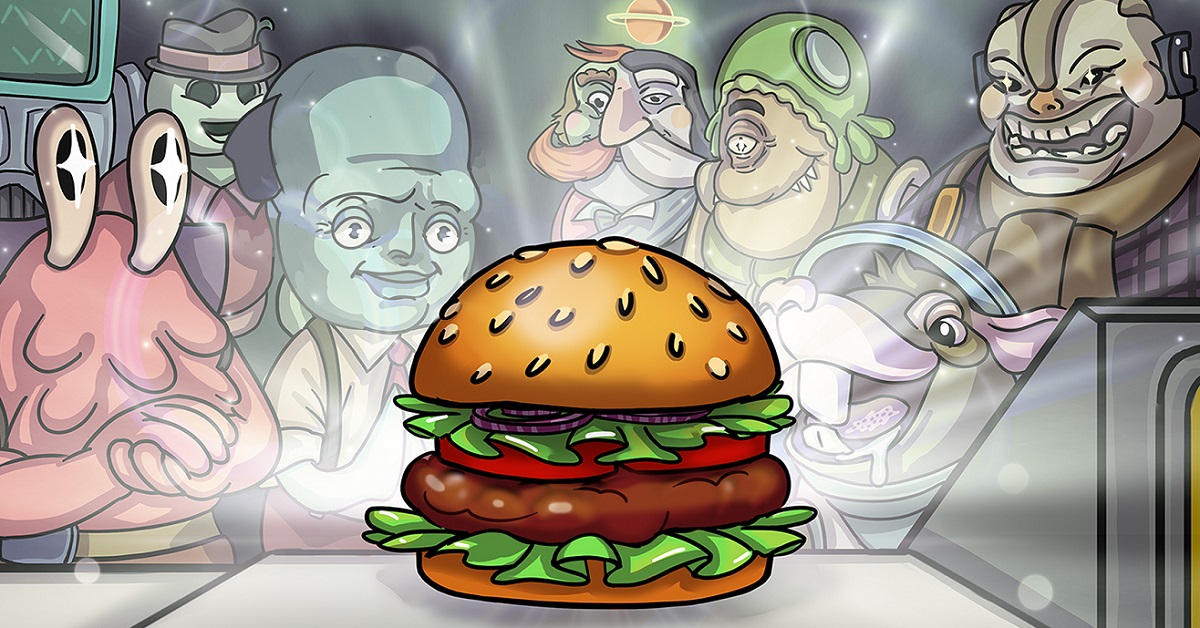 Kochen Sie einen Burger für die Außerirdischen: Das Roguelite-Actionspiel Godlike Burger wird auf der EGS kostenlos verschenkt Kochen Sie einen Burger für die Außerirdischen: Das Roguelite-Actionspiel Godlike Burger wird auf der EGS kostenlos verschenkt