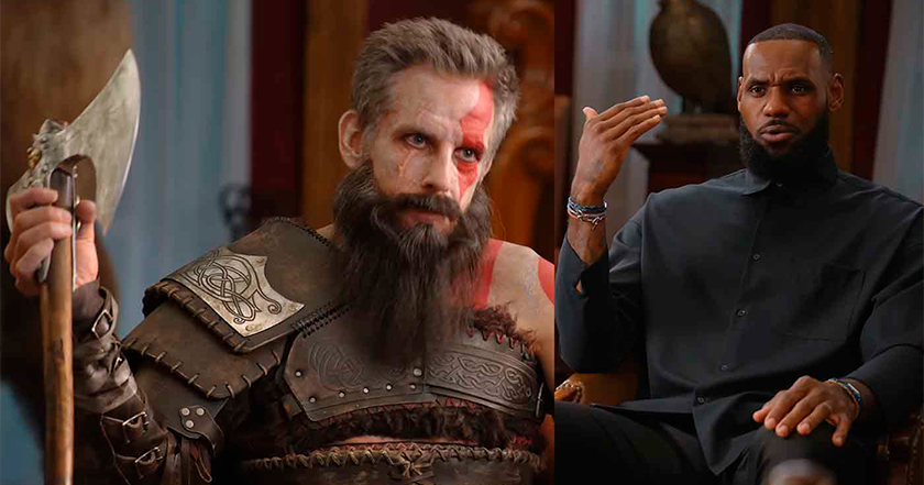 LeBron James, John Travolta und Ben Stiller sprechen im Promovideo zu God of War: Ragnarok über Eltern-Kind-Beziehungen LeBron James, John Travolta und Ben Stiller sprechen im Promovideo zu God of War: Ragnarok über Eltern-Kind-Beziehungen