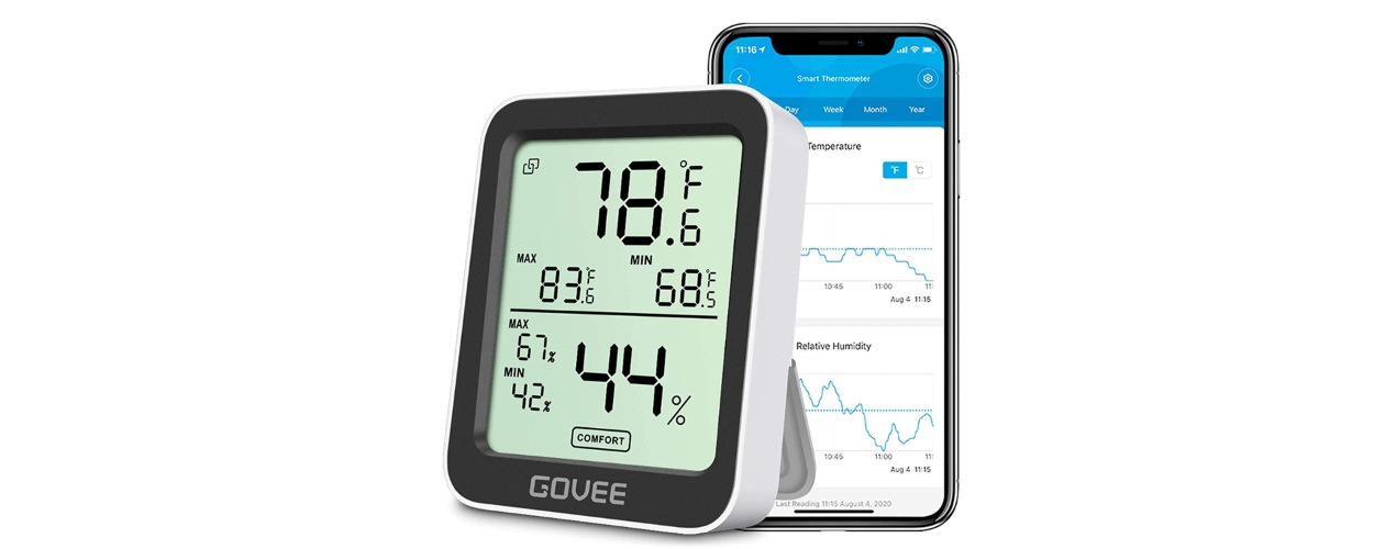 Govee Bluetooth Thermo-Hygrometer Govee Bluetooth Thermo-Hygrometer