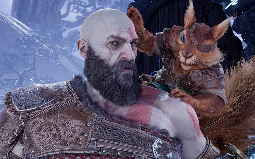 Piraten-Eichhörnchen, deprimierte Freya, malerische Landschaften und verschiedene Gegner: 10 neue God of War Ragnarok-Screenshots-2 Piraten-Eichhörnchen, deprimierte Freya, malerische Landschaften und verschiedene Gegner: 10 neue God of War Ragnarok-Screenshots-2