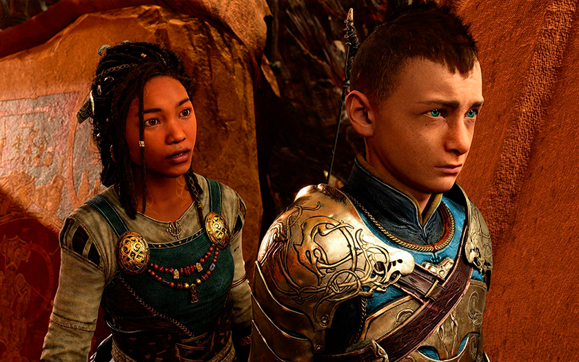 Piraten-Eichhörnchen, deprimierte Freya, malerische Landschaften und verschiedene Gegner: 10 neue God of War Ragnarok-Screenshots-3 Piraten-Eichhörnchen, deprimierte Freya, malerische Landschaften und verschiedene Gegner: 10 neue God of War Ragnarok-Screenshots-3