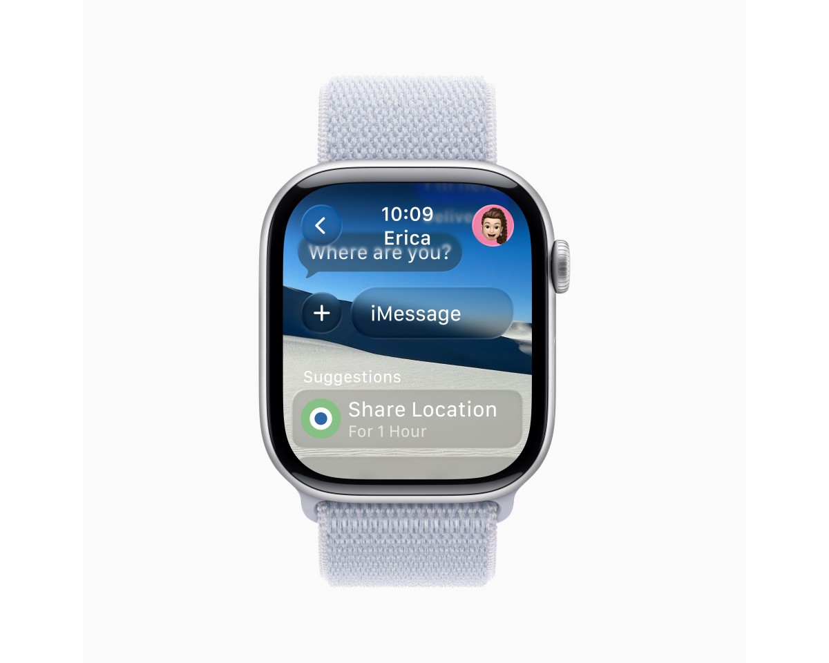 Präsentation neuer Funktionen von watchOS 26