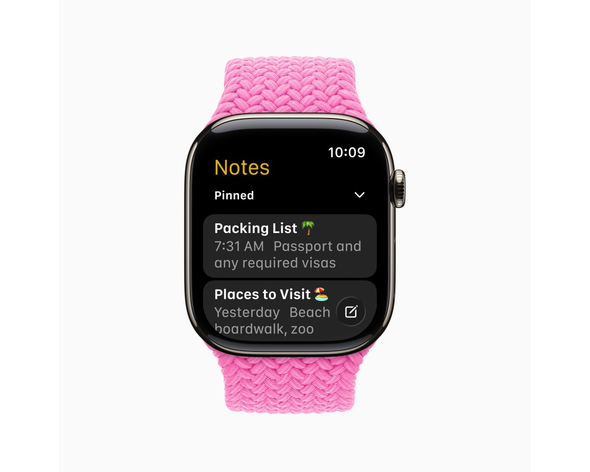 Galerie neuer Funktionen von watchOS 26