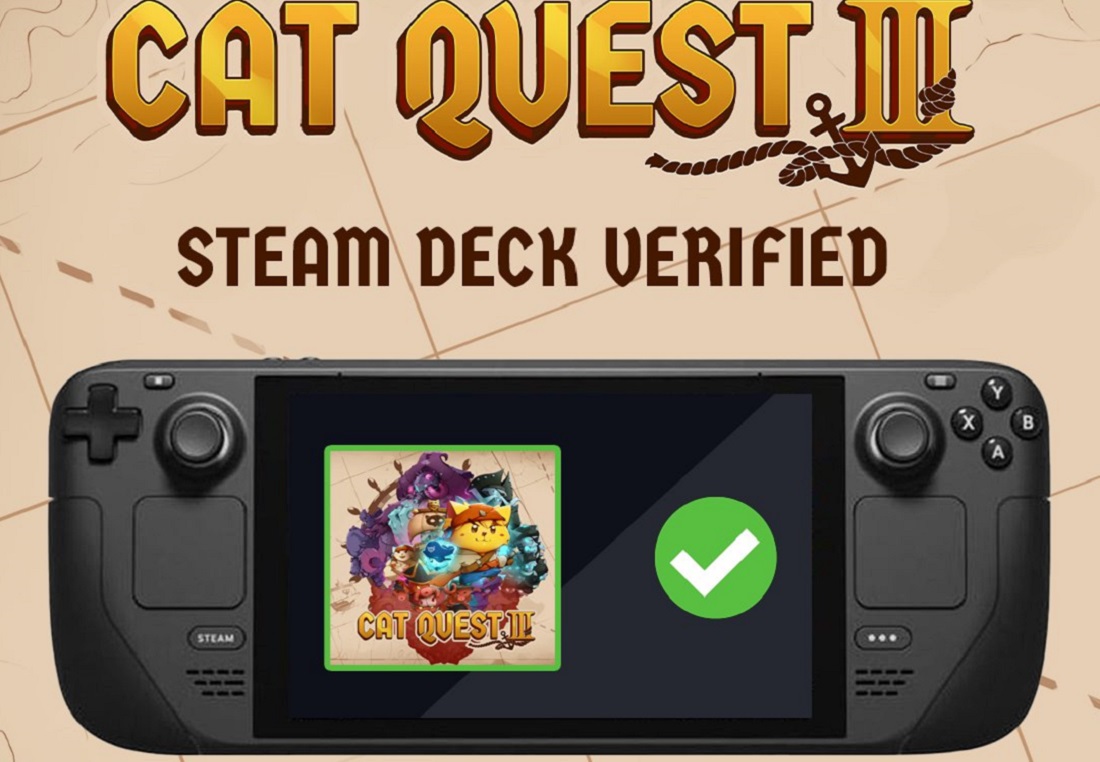 Katzenpiraten in deiner Tasche: Cat Quest III erhält am Erscheinungstag volle Steam-Deck-Kompatibilität Katzenpiraten in deiner Tasche: Cat Quest III erhält am Erscheinungstag volle Steam-Deck-Kompatibilität