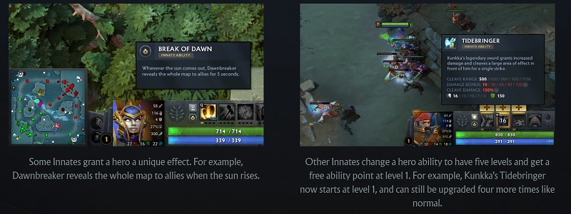 Für Dota 2 wurde ein großes Update veröffentlicht, mit dem Valve zwei interessante Mechanismen hinzufügt, die Fähigkeiten der Charaktere ändert und allgemeine Änderungen am Gameplay vornimmt-2 Für Dota 2 wurde ein großes Update veröffentlicht, mit dem Valve zwei interessante Mechanismen hinzufügt, die Fähigkeiten der Charaktere ändert und allgemeine Änderungen am Gameplay vornimmt-2