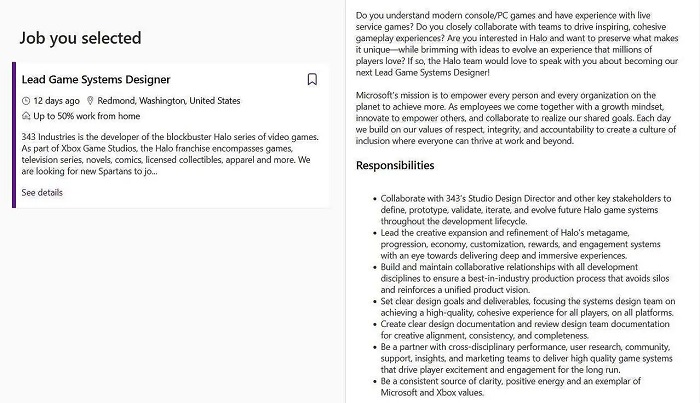 Microsoft könnte einen neuen Halo-Teil auch für die PlayStation veröffentlichen - eine freie Stelle bei 343 Industries Studios deutet darauf hin-2 Microsoft könnte einen neuen Halo-Teil auch für die PlayStation veröffentlichen - eine freie Stelle bei 343 Industries Studios deutet darauf hin-2