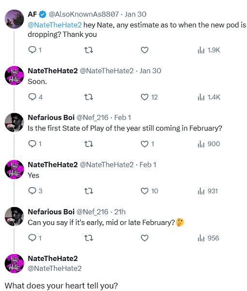 NateTheHate's Korrespondenz mit einem Abonnenten NateTheHate's Korrespondenz mit einem Abonnenten