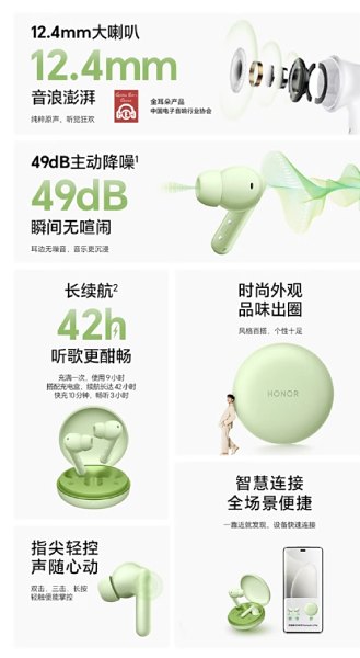 Honor Earbuds A Pro Honor Earbuds A Pro - Spezifikationen