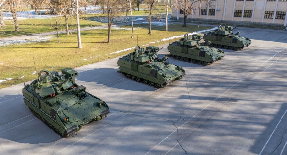 Erste vier M2A2 Bradley-Schützenpanzer für Kroatien