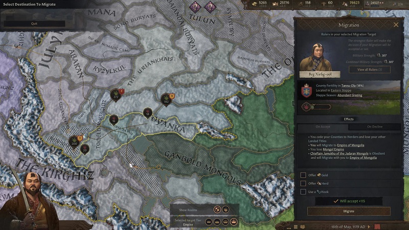 Bild für den Khans of the Steppe DLC für Crusader Kings 3 Bild für den Khans of the Steppe DLC für Crusader Kings 3