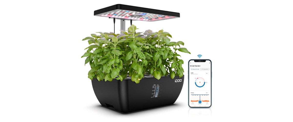 iDOO 12-Pod WiFi Hydroponics Growing System iDOO 12-Pod WiFi Hydroponics Growing System